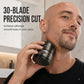 🪒50% DE DESCONTO AGORA! Máquina de barbear elétrica inteligente 2 em 1 para careca e aparador de barba com ecrã digital, cabeça flutuante com 30 lâminas e motor de 9800 RPM, aparador recarregável para um barbear rente para homens