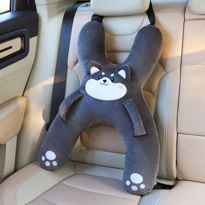 📢📢 50% OFF!! ⏰ Travesseiro de Viagem Infantil em Formato H para Carro
