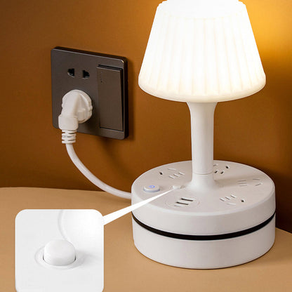 💡 Candeeiro de cabeceira com estação de carregamento – Ilumine e carregue a sua mesa de cabeceira 🔌