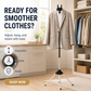 👔50% DE DESCONTO AGORA! Suporte ajustável para vaporizador de roupa, suporte dobrável em tripé para pendurar roupa, suporte estável com altura ajustável para passar a ferro a vapor em casa e cuidados com a roupa