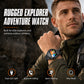 ⌚ Smartwatch Outdoor Resistente com Lanterna LED e Chamadas Bluetooth
