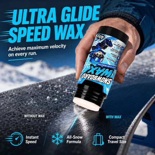 🏂50% DE DESCONTO AGORA! Cera Rub‑On Snowboard Ultra Glide Speed