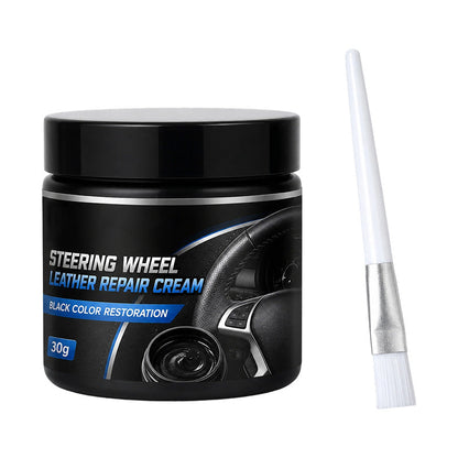 🔥Desconto de 50% no último dia!🔥Creme Reparador de Couro para Volante