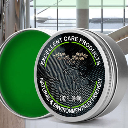 ✨ Cera para polir metais – Produto de limpeza com brilho espelhado e acabamento protetor, 80 g
