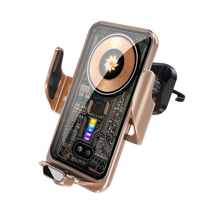 Wireless Fast Charging Car Mobile Phone Holder