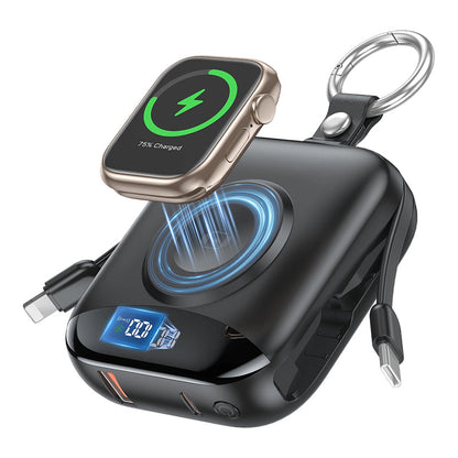 🔥Desconto de 50% no último dia!🔥Power Bank Portátil Magnético de Carregamento Rápido