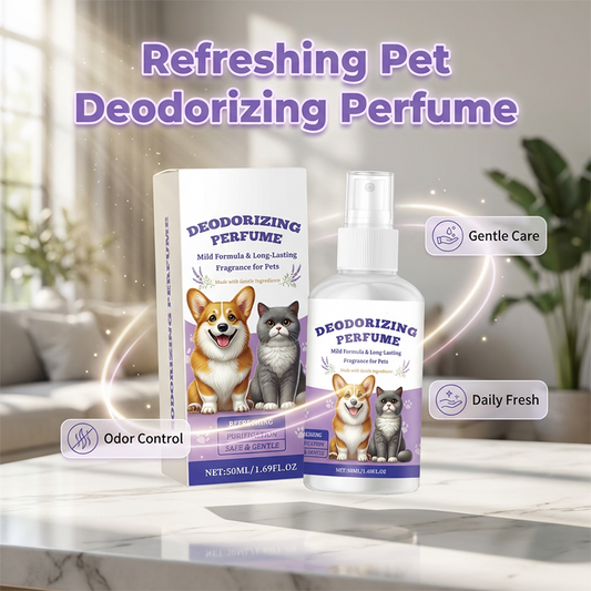 🌸 Spray perfumado desodorizante para animais de estimação | Fresh-Coat Mist
