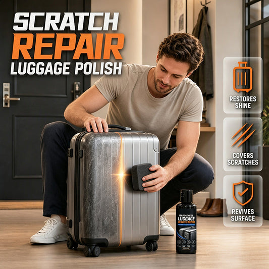 🧳 Produto para polir malas de casca rígida | Scuff Care