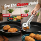 🥢 Pinça Escorredor de Óleo 2 em 1 em Aço Inox – Utensílio de Cozinha para Fritar com Facilidade ✨
