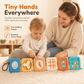 🧸 Poupe 50%! ✨ Brinquedo Empilhador Busy Ball – Cubo de Atividades Multifacetado e Portátil 🎈