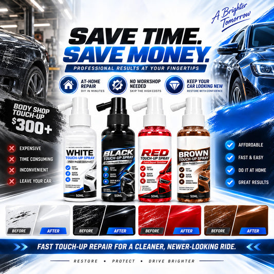 🚗 50% OFF POR TEMPO LIMITADO! 🔥 Spray Reparável de Arranhados de Pintura Automotiva