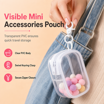 🏆 Compre 1 e receba 1 grátis 🎁 Bolsa de viagem transparente portátil