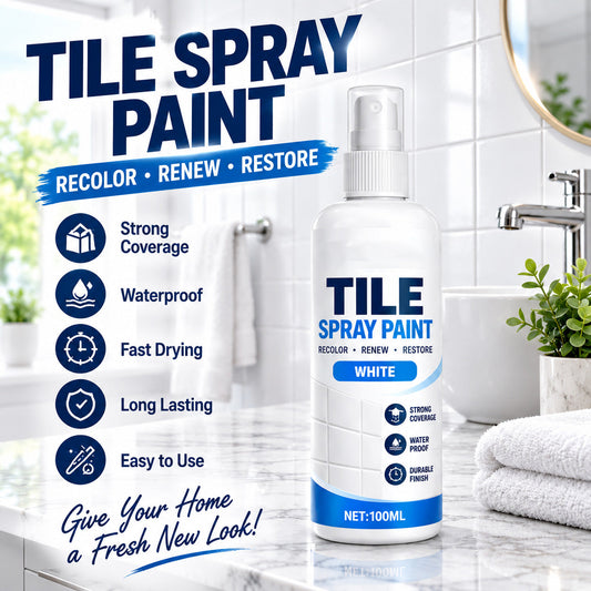 🔥SUPER OFERTA 2026🎨Tinta Spray para Renovação de Azulejos – Renove e Restaure - 50% DE DESCONTO!!!