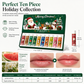 🎄💋Christmas Moisturizing Lip Balm Set – Hydrating, Long-Lasting, Perfect Holiday Gift
