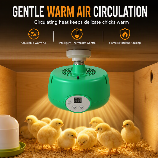 Aquecedor para criadoras com controlo inteligente da temperatura