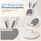 🐰📱Suporte de Mesa Fofo de Coelhinho para Celular | Base com Peso e Almofadas de Silicone Anti-Arranhões📏
