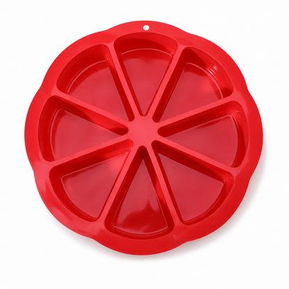 ✨Super Oferta 50% OFF🔥Forma de Silicone Triangular com 8 Cavidades para Bolos