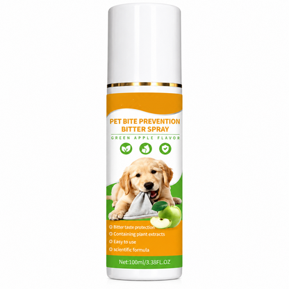 Spray Amargo para Pets – Prevenção contra Mordidas e Mastigação Destrutiva