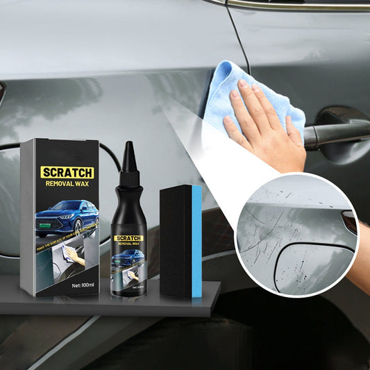 ✨ Removedor Eficaz de Arranhões para Carros com Esponja – Restaura o Brilho, Fácil de Usar, Para Várias Cores de Pintura 🧽