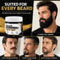 🧔 50% DE DESCONTO AGORA! Creme natural para pintar a barba de preto para homem – Creme suave à base de carvão vegetal para escurecer a barba, cobertura para cabelos grisalhos, fórmula nutritiva com pincel de aplicação para uso doméstico