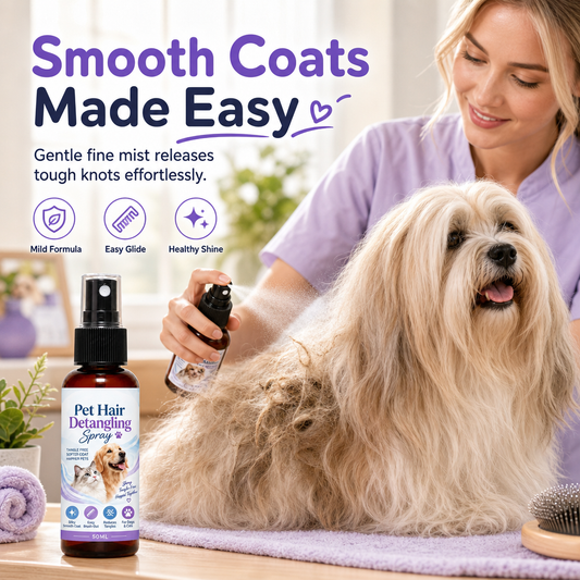 🔥Compre 1 e ganhe 1 🔥Spray Desembaraçador e Suavizante para Pets