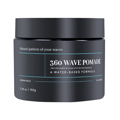 🌊💈✨Pomada Modeladora Wave Fixação Média à Base de Água Alto Brilho