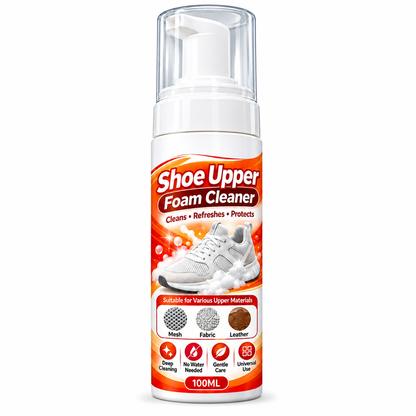 🔥Desconto de 50% no último dia!🔥Espuma de Limpeza Multissuperfícies sem Enxágue para Calçados