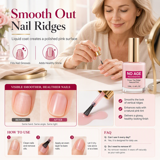 🔥Desconto de 50% no último dia!🔥Suavize as saliências das unhas num instante! Preenchimento natural de saliências