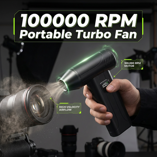 💨🔋 Soprador e Espanador de Ar de Alta Velocidade — Sem Fio, Potente e Recarregável ⚡