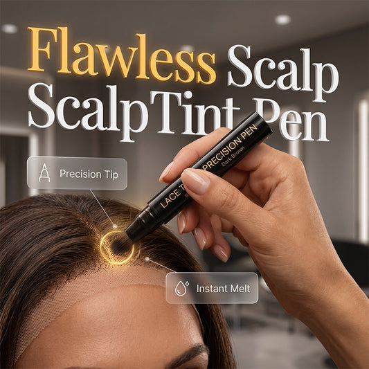 🔥Compre 2 e ganhe 1 ✨  Caneta de tinta de renda de precisão para perucas