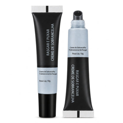 Gel para Sobrancelhas Impermeável e de Longa Duração Creme Colorido de Longa Duração para Sobrancelhas Naturais e Volume