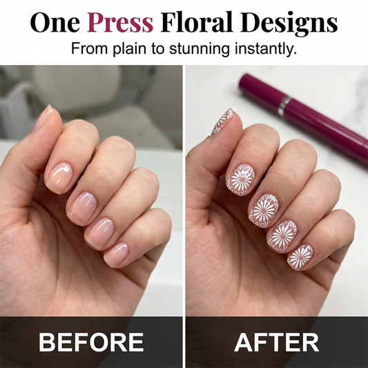 🔥50% DE DESCONTO!!📢💅 Kit profissional de ferramentas para nail art com estampagem  ✨