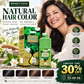 💇‍♀️Tinta de Cabelo em Espuma à Base de Plantas de Longa Duração｜Sem Amônia, Fácil Aplicação Caseira