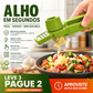 🧄 50% DE DESCONTO – Moedor Multifuncional de Alho | Pica alho, gengibre & ervas em segundos, prático & eficiente
