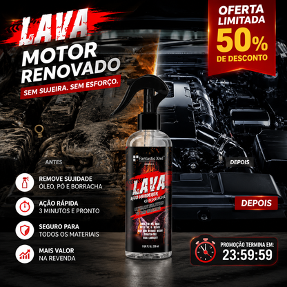 🔥Desconto de 50% no último dia!🔥Produto de limpeza para o motor exterior do carro
