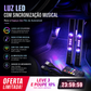 🔥50% de desconto🔥Luz ambiente LED com carregamento sem fios