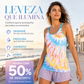 🌈👙 Conjunto de fato de banho tamanho grande com estampado arco-íris esbatido – Realça a silhueta e emagrece, confortável e elástico – Pagamento à entrega ✨✅